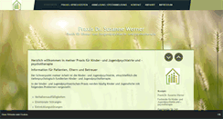 Desktop Screenshot of praxis-drswerner.de